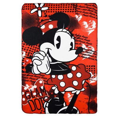 Patura Minnie Mouse rosu 100 x 150 cm [1]