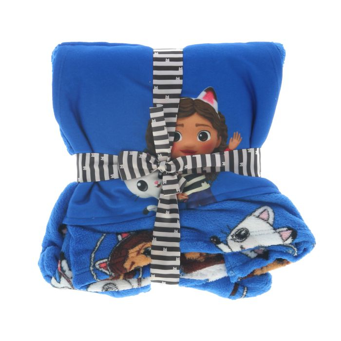 Patura polar Snuggie Gabby's Dollhouse, 6-14 ani [3]