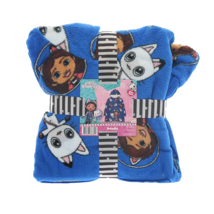 Patura polar Snuggie Gabby's Dollhouse, 6-14 ani [2]