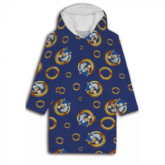 Patura Snuggie polar Sonic the Hedgehog , 7-14 ani [2]