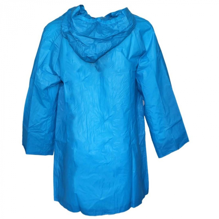 Pelerina ploaie cu gluga, PVC, Blue [2]