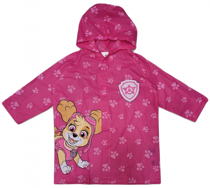 Pelerina ploaie cu gluga PVC Paw Patrol Skye [1]