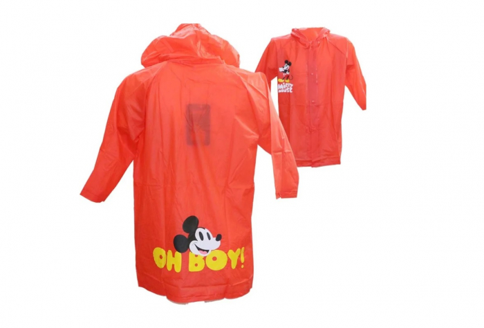 Pelerina ploaie cu gluga PVC Mickey Mouse [3]