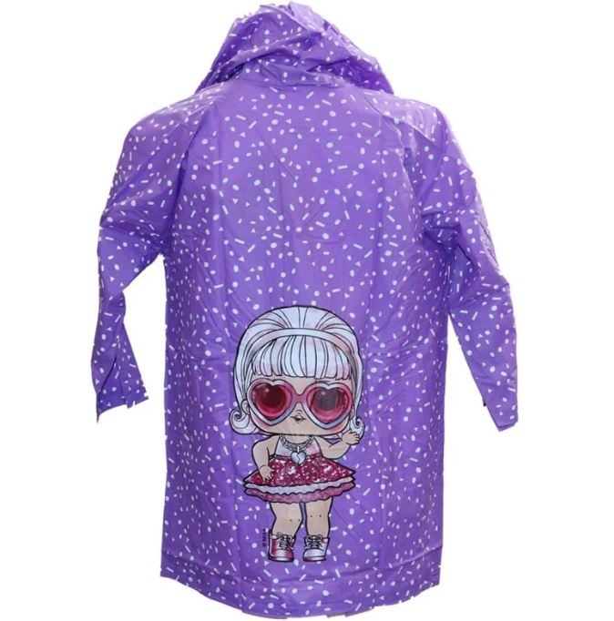 Pelerina ploaie PVC cu gluga Lol Surprise [3]