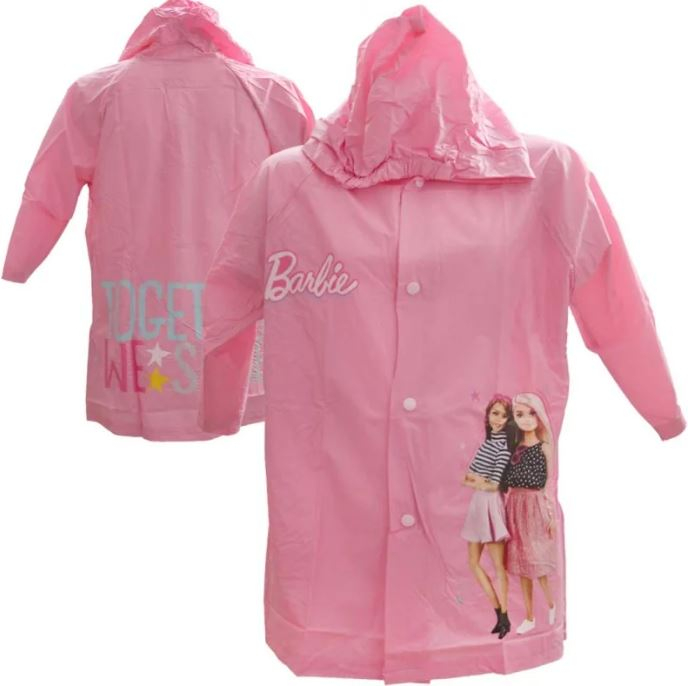 Pelerina ploaie PVC cu gluga Barbie [3]