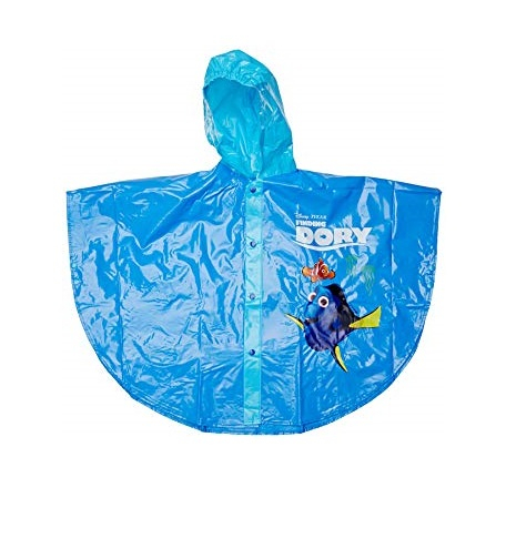 Pelerina poncho ploaie Dory, PVC,albastru,6 ani [1]