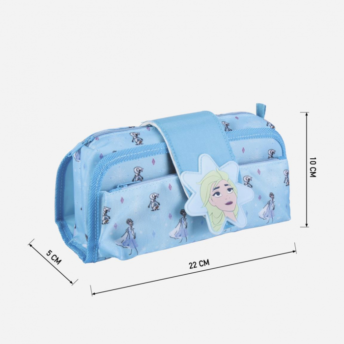 Penar 3 compartimente neechipat Frozen Disney, 22x10x5 cm [3]