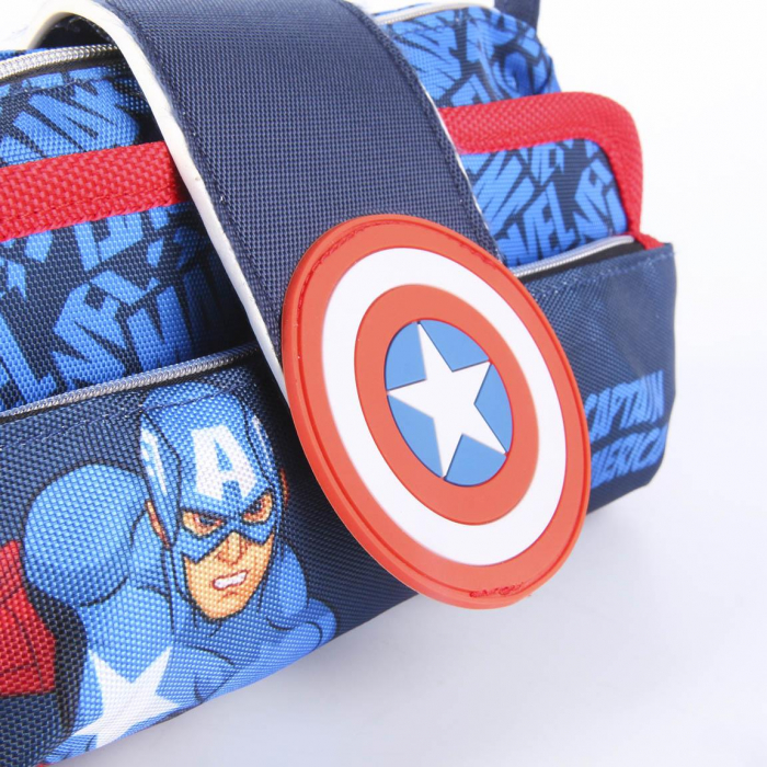 Penar 3 compartimente neechipat Marvel , 22x10x5 cm [5]