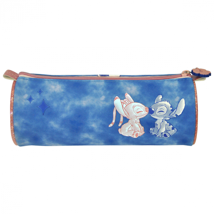 Penar cilindru 1 fermoar , neechipat Lilo & Stitch Sunny, 22x8x8 cm [2]