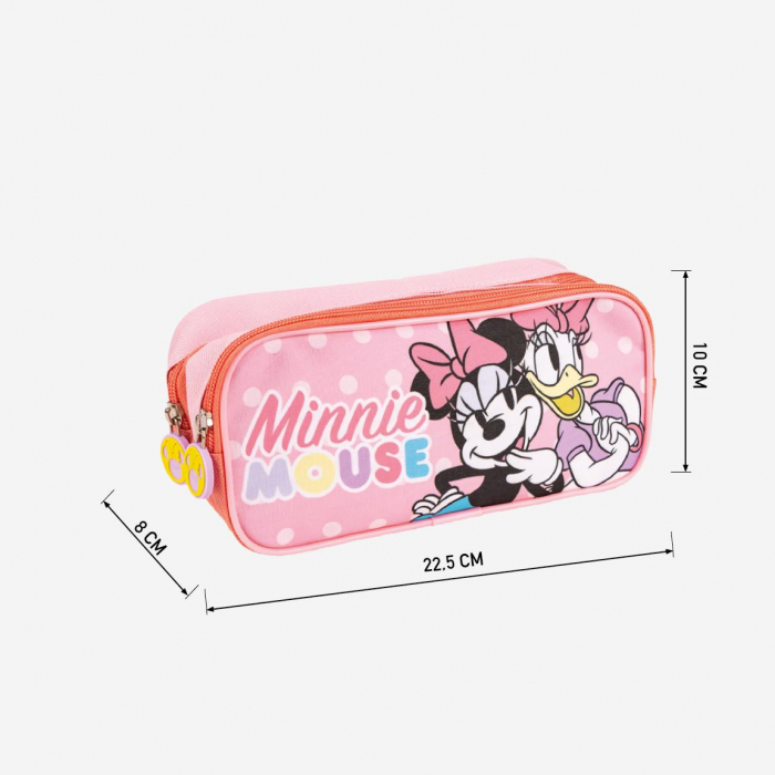 Penar cu 2 compartimente Minnie Mouse, 22,5 x 8 x 10 cm [3]