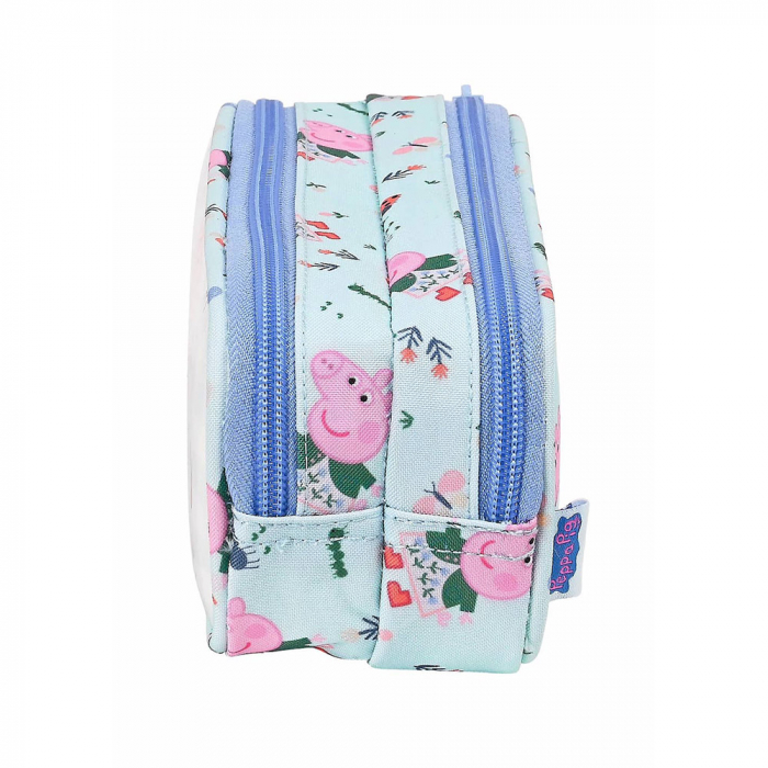 Penar cu 2 compartimente Peppa Pig, 21x8x6 cm [3]