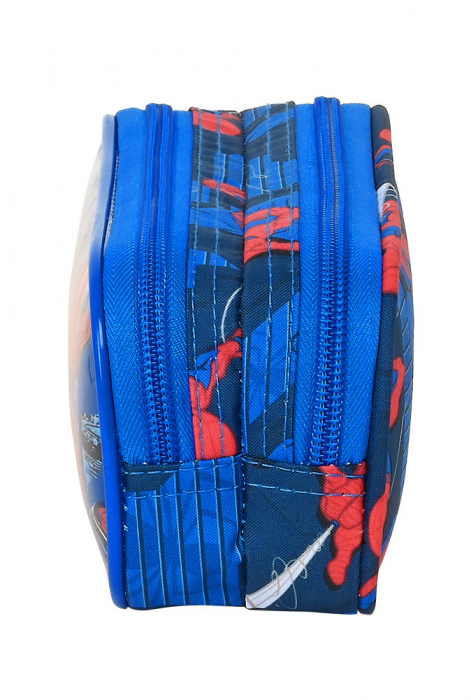 Penar cu 2 compartimente Spiderman, 21x6x8 cm [3]