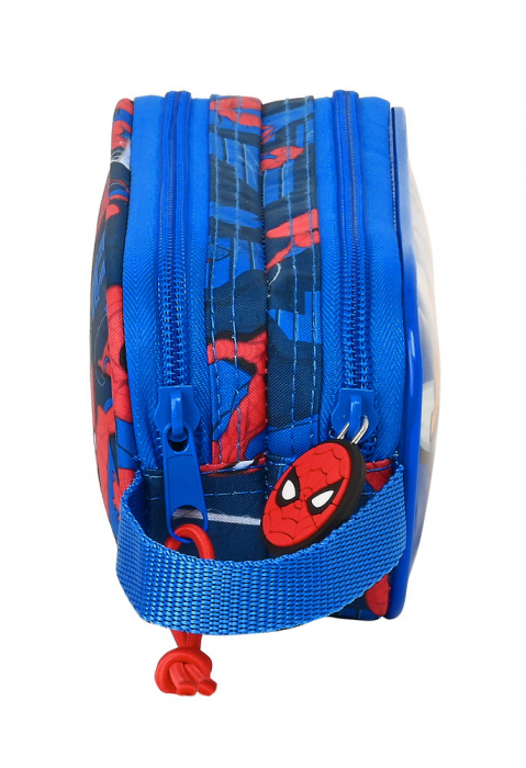 Penar cu 2 compartimente Spiderman, 21x6x8 cm [4]