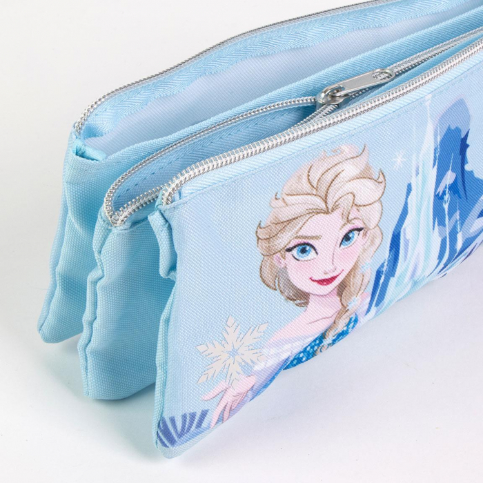 Penar cu 3 compartimente neechipat Frozen Elsa 22.5x2x11.5 cm [2]