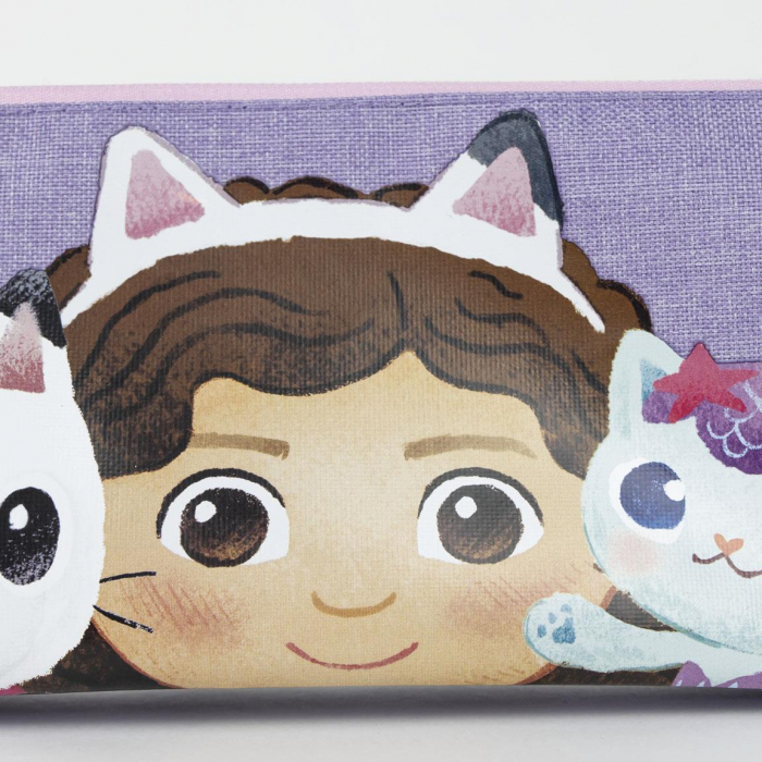 Penar cu 3 compartimente neechipat, Gabby's Cats, 22x2x11 cm [3]