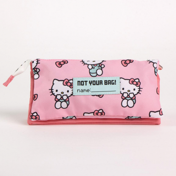 Penar cu 3 compartimente neechipat Hello Kitty 22.5x2x11.5 cm [2]