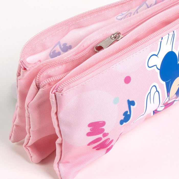 Penar cu 3 compartimente neechipat Minnie Mouse 22.5x2x11.5 cm [3]