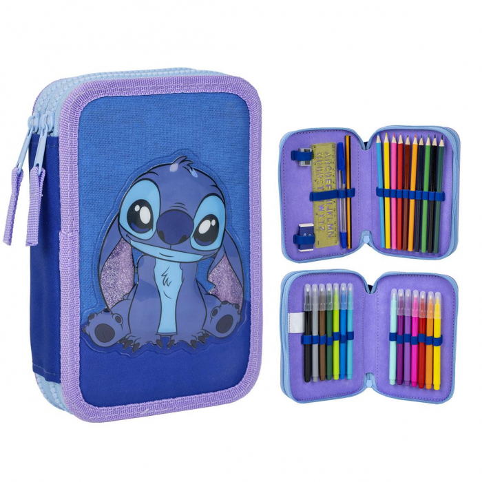 Penar echipat 29 piese, 2 compartimente, Lilo & Stitch 3D [2]