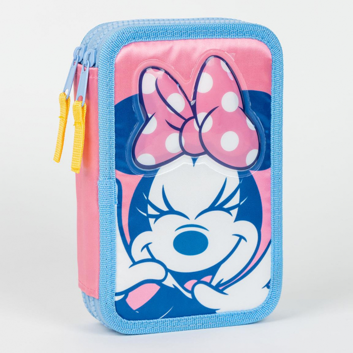 Penar echipat 29 piese, 2 compartimente, Minnie Mouse Disney 3D [1]