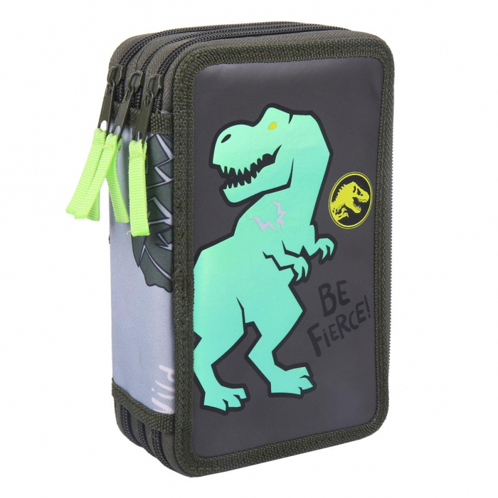 Penar echipat , 3 comaprtimente, Jurassic World, , 12.5x6.5x19.5cm [2]