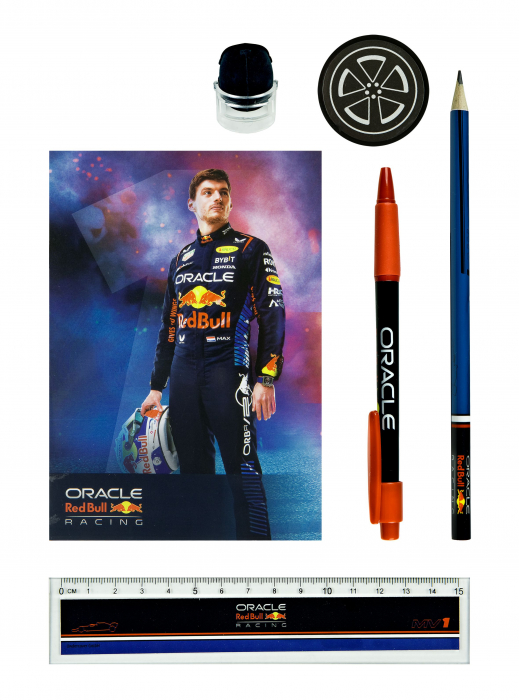 Penar echipat 6 piese,Red Bull Racing Max Verstappen 22x14 cm [9]