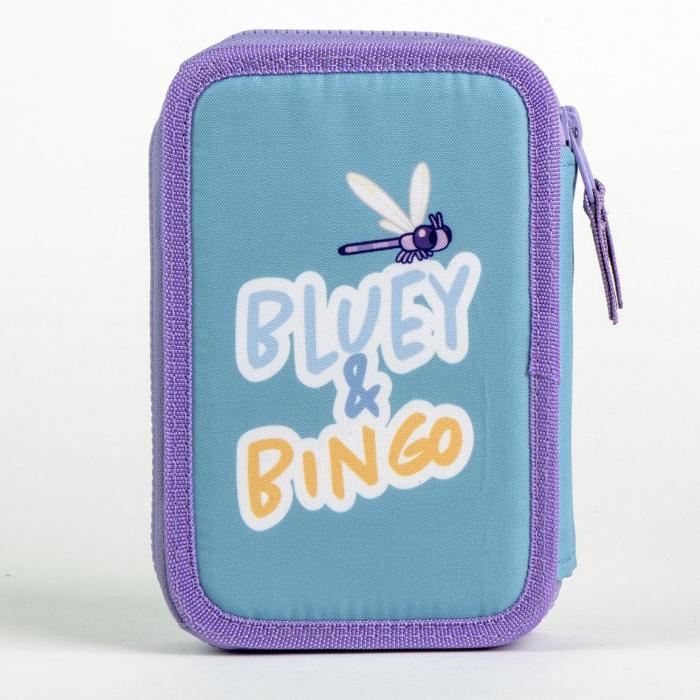 Penar echipat Bluey cu 2 compartimente, 29 piese Bluey si Bingo [2]