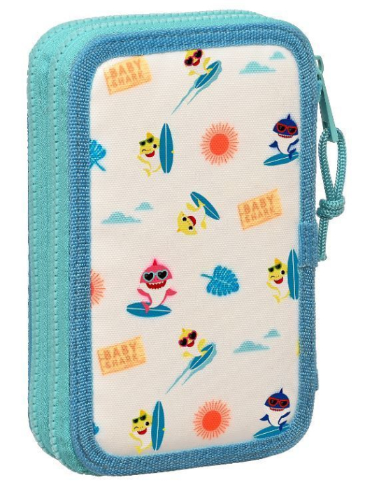 Penar echipat cu 2 compartimente, 28 piese Baby Shark [2]