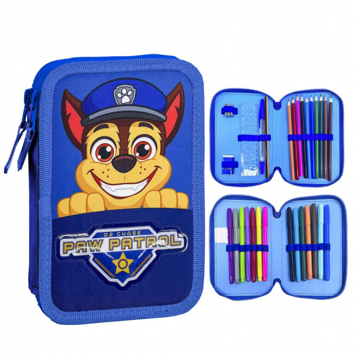 Penar echipat cu 2 compartimente, 29 piese Paw Patrol Chase [1]