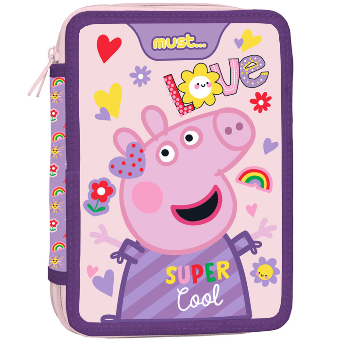 Penar echipat cu 2 compartimente, 30 piese Peppa Pig [1]