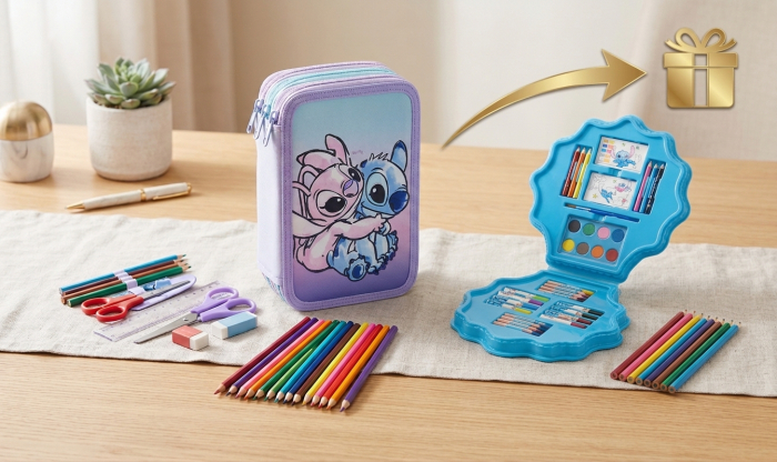 Penar echipat Lilo & Stitch cu 43 de piese Giotto [2]
