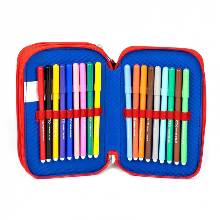 Penar echipat cu 43 piese Giotto, 3 compartimente, Marvel Spiderman [6]