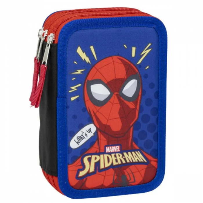 Penar echipat cu 43 piese Giotto, 3 compartimente, Marvel Spiderman [1]
