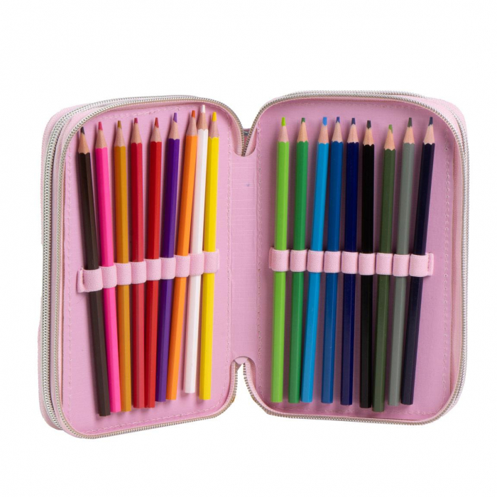 Penar echipat cu 43 piese Giotto, 3 compartimente Minnie Mouse Music Disney [4]