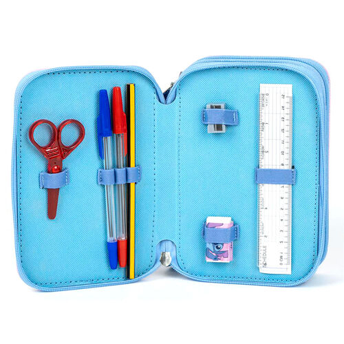 Penar echipat cu 43 piese Giotto, 3 compartimente, Stitch Aloha [4]