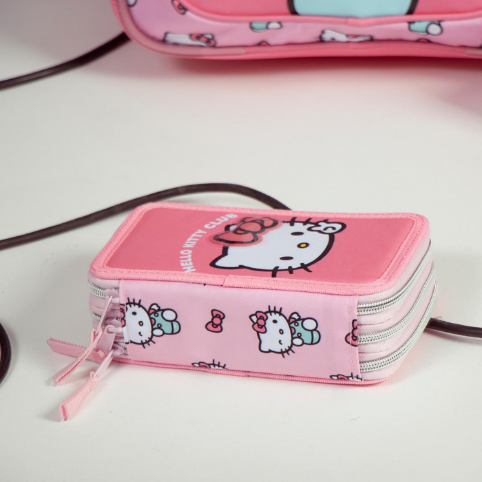 Penar echipat cu 44 piese Giotto, 3 compartimente, Hello Kitty [6]