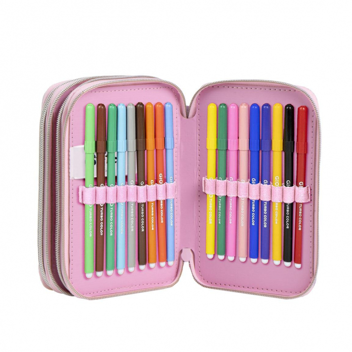 Penar echipat cu 44 piese Giotto, 3 compartimente, Lilo si Stitch [4]