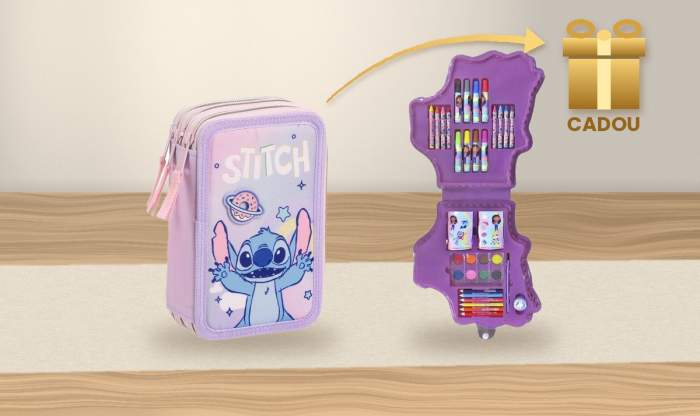 Penar echipat cu 44 de piese Giotto, model Lilo & Stitch [2]