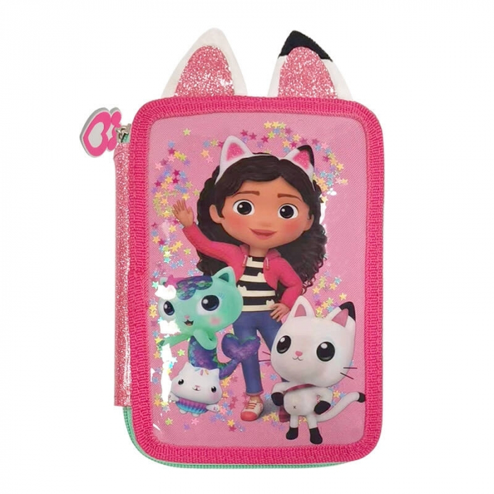 Penar echipat cu urechiuse, 32 piese, 2 compartimente, Gabby's Dollhouse [4]