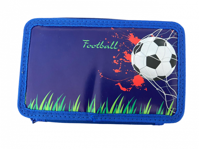 Penar dublu echipat Footbal, 19x12x5 cm, 22 piese [4]