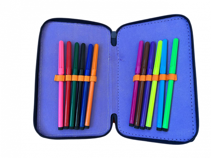 Penar ehipat Woolf, 3 compartimente, 19x12x5 cm, 32 piese [4]