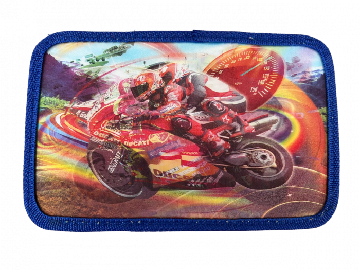 Penar ehipat Moto Limit, holograma 3D , 3 compartimente, 19x12x6 cm, 32 piese [1]