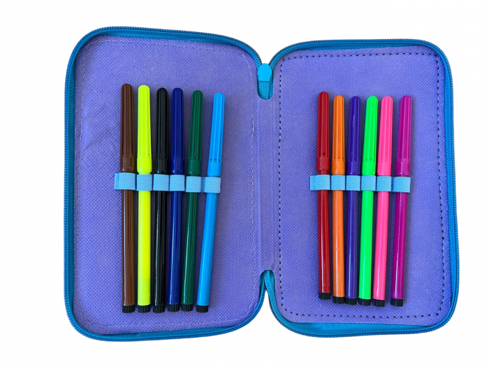 Penar ehipat Magic Cupcake , 3 compartimente, 19x12x6 cm, 32 piese [3]