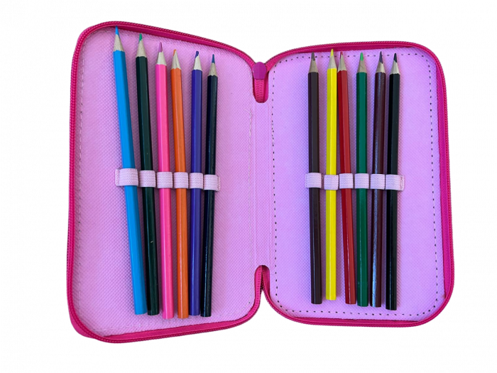 Penar ehipat Sweet Kiss , 3 compartimente, 19x12x6 cm [3]