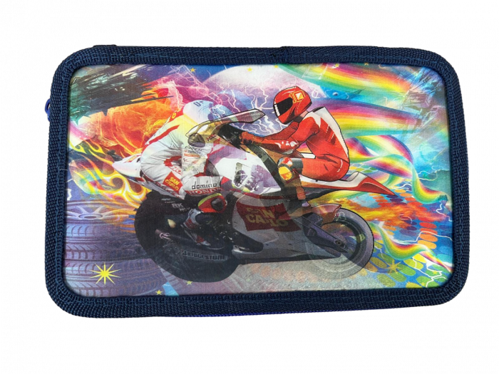 Penar ehipat Moto No10, holograma 3D , 3 compartimente, 19x12x6 cm, 32 piese [3]