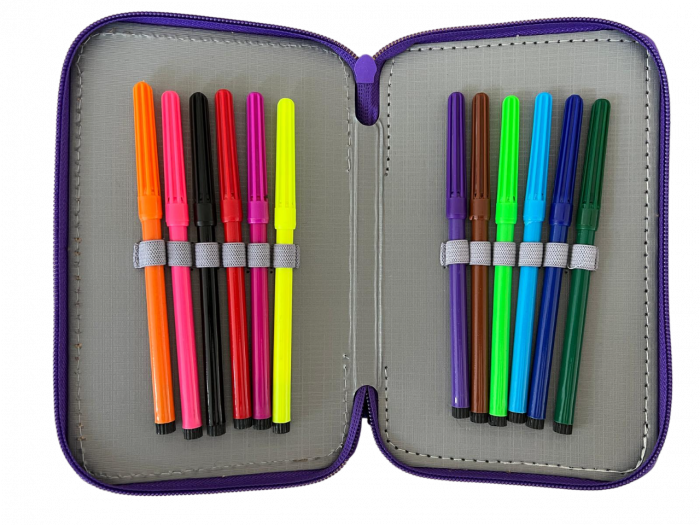 Penar ehipat Judy , 3 compartimente, 19x12x5 cm, 32 piese [4]