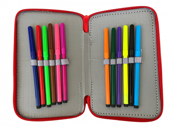 Penar ehipat 2 Fete holograma 3D , 3 compartimente, 20x12x6 cm, 32 piese [4]