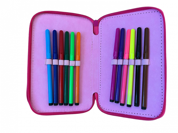 Penar ehipat Sweet Kiss , 3 compartimente, 19x12x6 cm [5]