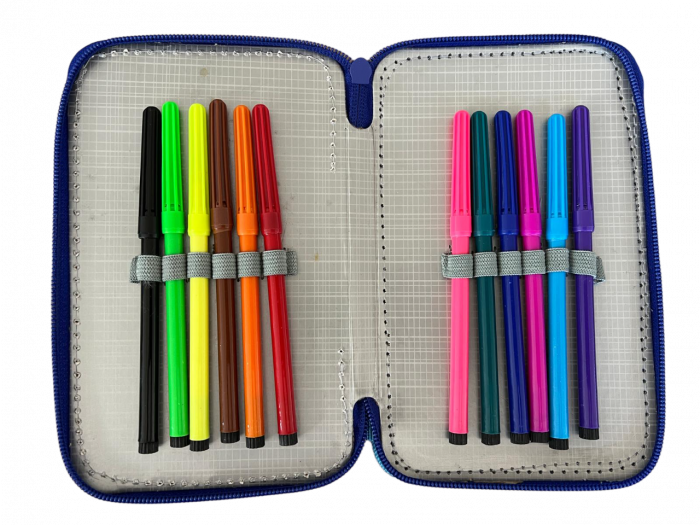 Penar ehipat Masini Raliu, holograma 3D , 3 compartimente, 19x12x6 cm, 32 piese [4]