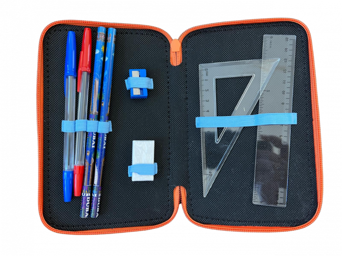 Penar ehipat Off Road, 3 compartimente, 19x12x6 cm, 32 piese [4]