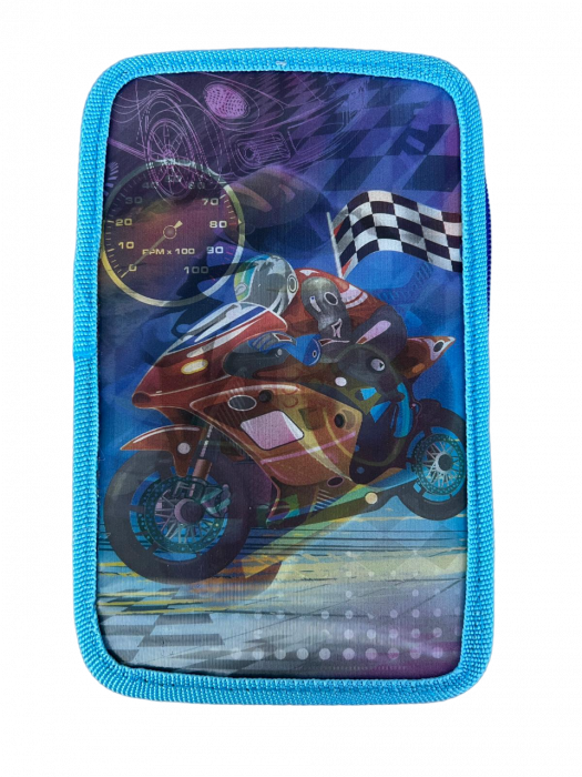 Penar triplu ehipat Moto , holograma 3D, 19x12x6 cm, 32 piese [2]